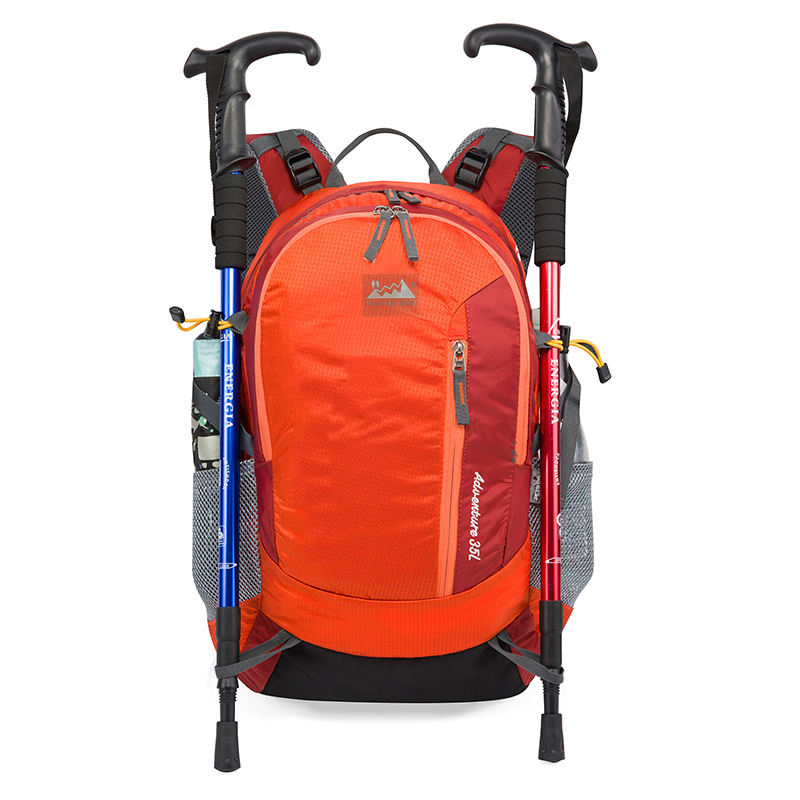 Customized Logo Outdoor Large Capacity Foldable Mountaineering Bag Resistant Waterproof Hiking Bag Travel Backpack