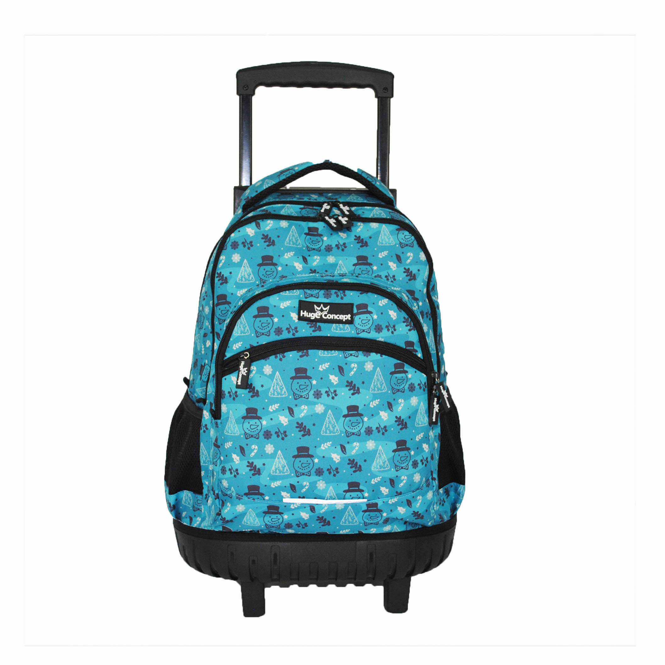 New Fashion School Bag For Student Large Capacity Cute Cartoon For Girl Custom trolley bag